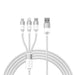 EAN 6932172622299 - Baseus SUP0003349 cable USB USB 3.2 Gen 1 (3.1 Gen 1) 1,2 m USB A USB C/Micro USB-A/Lightning Blanco imagen 1