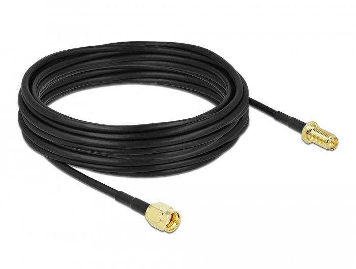 EAN 4043619904655 - DeLOCK 90465 cable coaxial LMR100 Negro imagen 1