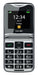 EAN 9120124822003 - Beafon Fold10 5,59 cm (2.2") 95 g Negro, Plata Teléfono para personas mayores imagen 1