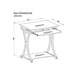 EAN 8057685307308 - Techly ICA-TB 328BK escritorio para ordenador Negro imagen 3