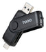EAN 8433281016286 - TooQ TQR-3003B lector de tarjeta imagen 1