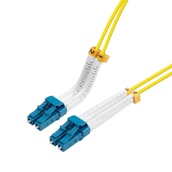 EAN 5715063506080 - Lanview LVO231406-FLEX Cable de fibra óptica e InfiniBand 1 m LC LC/LC Amarillo imagen 1
