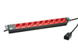 EAN 4057298023606 - Bachmann 333.937 base múltiple 2 m 9 salidas AC Interior Negro, Rojo imagen 1