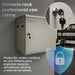 EAN 5903148913018 - Extralink szafa wisz 19\" 6U 600mm szara d. blaszane Bastidor de pared imagen 9