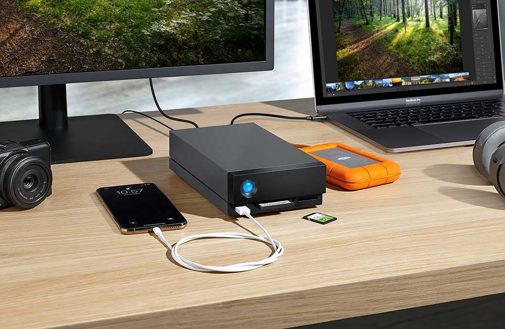 EAN 3660619406609 - LaCie 1big Dock disco duro externo 8 TB 7200 RPM 3.5" USB tipo A 3.2 Gen 1 (3.1 Gen 1) Negro imagen 12