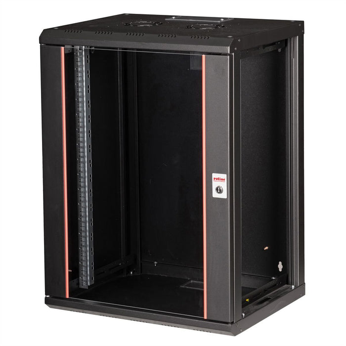 EAN 7630049601796 - ROLINE 26.21.0176 armario rack 16U Bastidor de pared Negro imagen 4