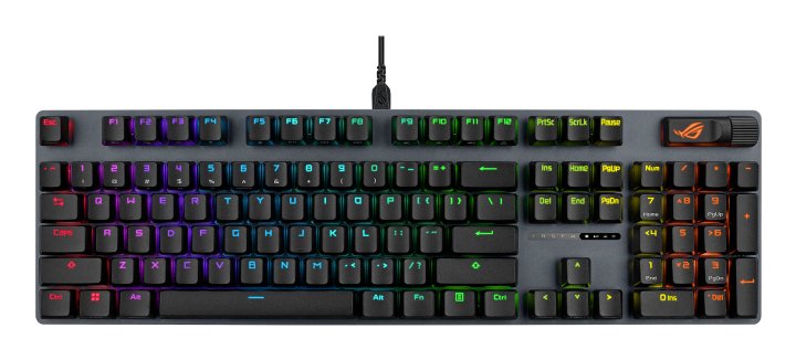 EAN 4711387896846 - ASUS ROG Strix Scope II X teclado Juego USB Suizo Negro imagen 4
