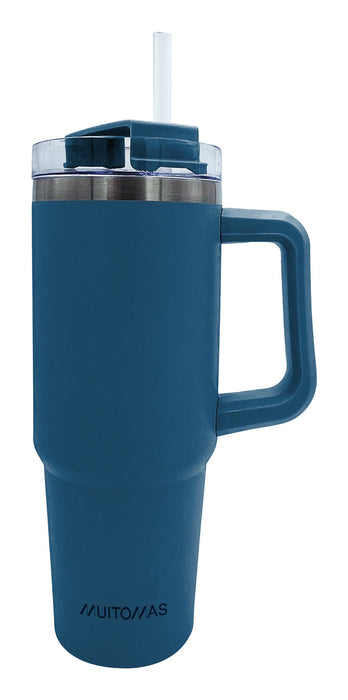 EAN 8021735219224 - Muitomas TRAVELMUG900BL taza de viaje 900 ml Azul Acero inoxidable imagen 2