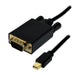 EAN 3700224759001 - MCL MC295-1.5M adaptador de cable de vídeo 1,5 m Mini DisplayPort VGA (D-Sub) Negro imagen 1