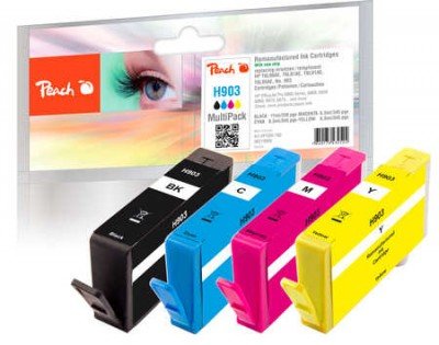 EAN 7640173432524 - Peach 319999 cartucho de tinta Original Negro, Cian, Magenta, Amarillo imagen 1