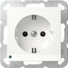EAN 4010337094722 - GIRA 417003 toma de corriente Schuko Blanco imagen 1