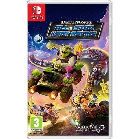 EAN 5060968301422 - GameMill Entertainment DreamWorks All-Star Kart Racing Estándar Alemán, Holandés, Inglés, Español, Francé imagen 1