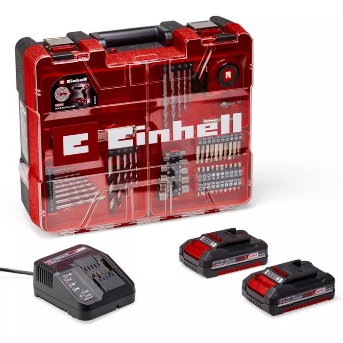 EAN 4006825662801 - Einhell TE-CD 18/2 18750 RPM Sin llave 1,45 kg Negro, Rojo imagen 2