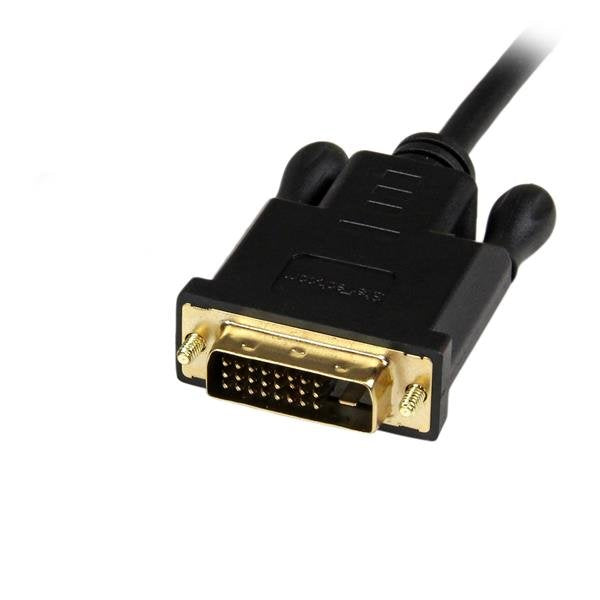 EAN 0065030854900 - StarTech.com DP2DVIMM3BS adaptador de cable de vídeo 0,9 m DVI-D Negro imagen 3