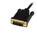 EAN 0065030854900 - StarTech.com DP2DVIMM3BS adaptador de cable de vídeo 0,9 m DVI-D Negro imagen 3
