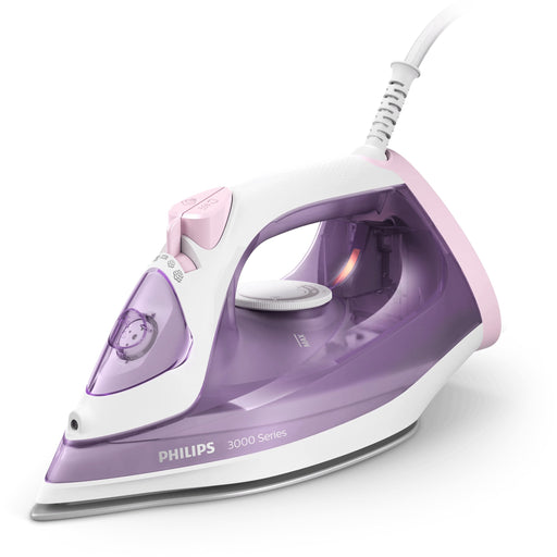 EAN 8720389003028 - Philips 3000 series DST3010/30 plancha Plancha a vapor Suela de cerámica 2000 W Púrpura, Blanco imagen 1