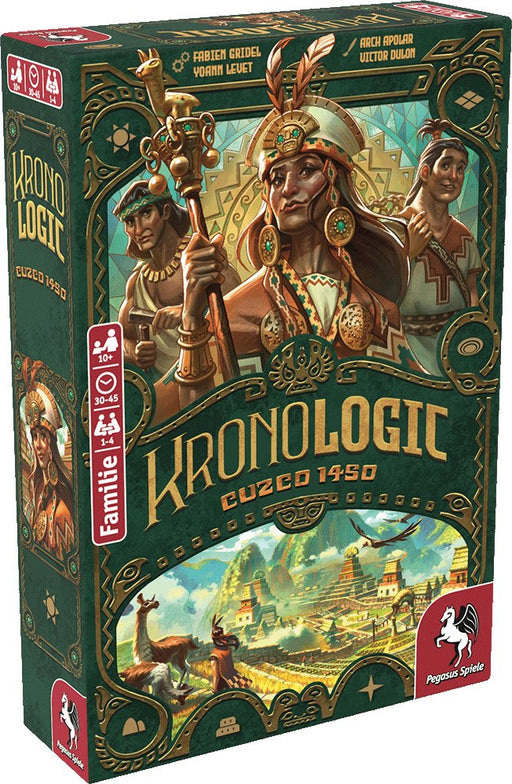 EAN 4250231742095 - Pegasus Kronologic – Cuzco 1450 45 min Juego de mesa Familia imagen 1