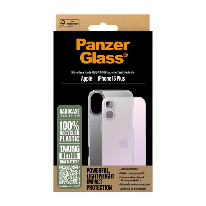 EAN 5715685003127 - PanzerGlass ® HardCase Transparent iPhone 16 Plus funda para teléfono móvil Transparente imagen 3