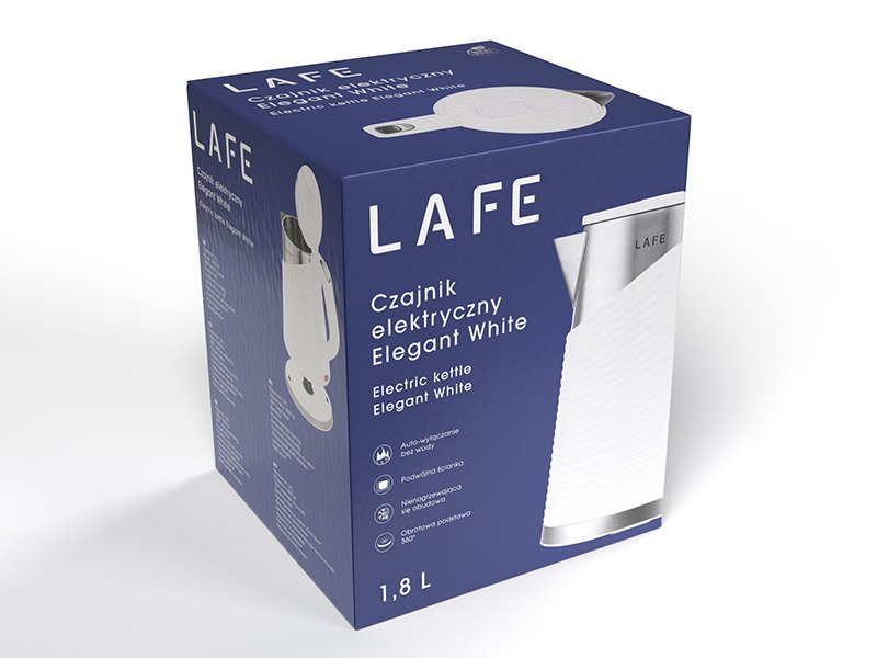 EAN 5907512874110 - Lefant LAFCZA47469 tetera eléctrica 1,8 L 1800 W Acero inoxidable, Blanco imagen 9