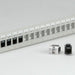 EAN 7611990170241 - ROLINE Cat.6 19"-Keystone Patch Panel, light grey UTP imagen 2