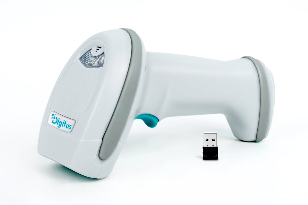 EAN 4016032508847 - Digitus Advanced Barcode Scanner, Bluetooth, 1D/2D Lector de códigos de barras portátil 1D/2D CMOS Blanco imagen 2