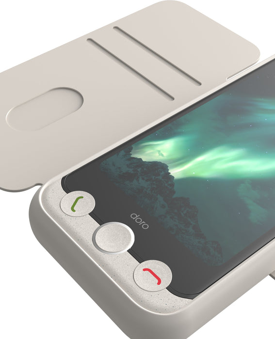 EAN 7322460089351 - Doro 8935 funda para teléfono móvil 11,4 cm (4.5") Funda cartera Blanco imagen 2