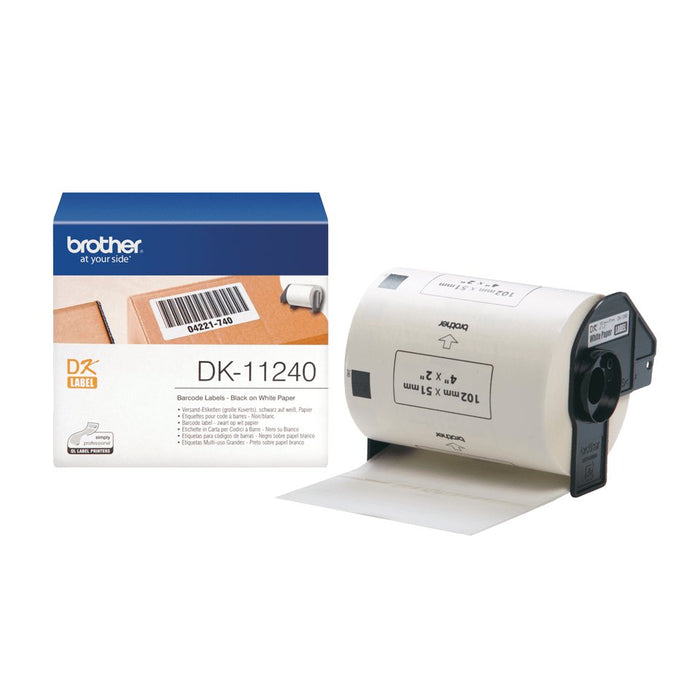 EAN 4977766646321 - Brother DK-11240 etiqueta de impresora Blanco imagen 1