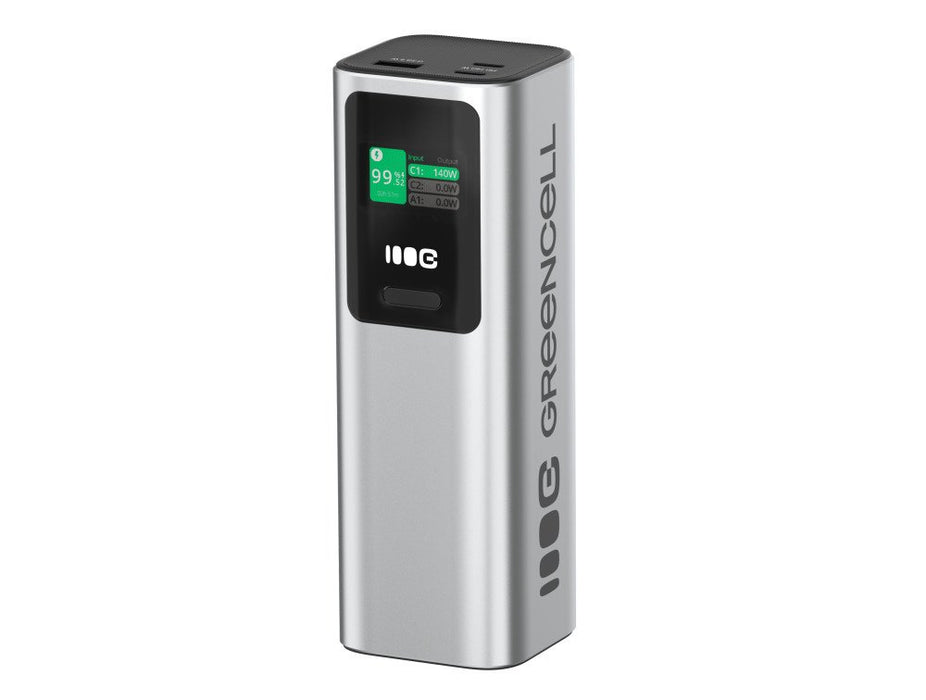 EAN 5904326374713 - Green Cell GC PBGC25UD - Powerbank PBGC25UD, 25200 mAh, 140 W, 1x USB-A, 2x USB-C Ión de litio Aluminio,  imagen 3