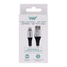 EAN 3303170111635 - T'nB WCBL02GR cable de conector Lightning 1 m Gris imagen 3