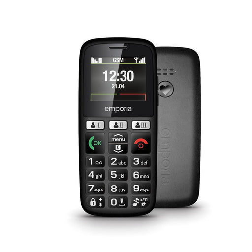 EAN 9005613168841 - Emporia HAPPY 4,6 cm (1.81") 70 g Negro imagen 1