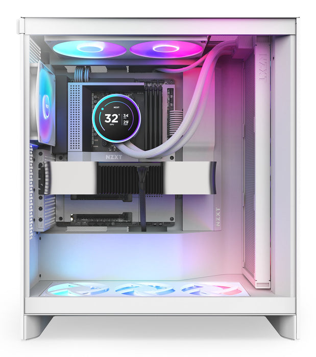 EAN 5056547204215 - NZXT Kraken Elite 420 RGB Procesador Sistema de refrigeración líquida todo en uno 14 cm Blanco 1 pieza(s) imagen 5