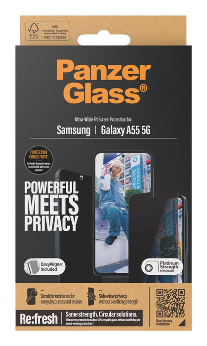 EAN 5711724173585 - PanzerGlass P7358 protector de pantalla o trasero para teléfono móvil Protector de pantalla para privacid imagen 4
