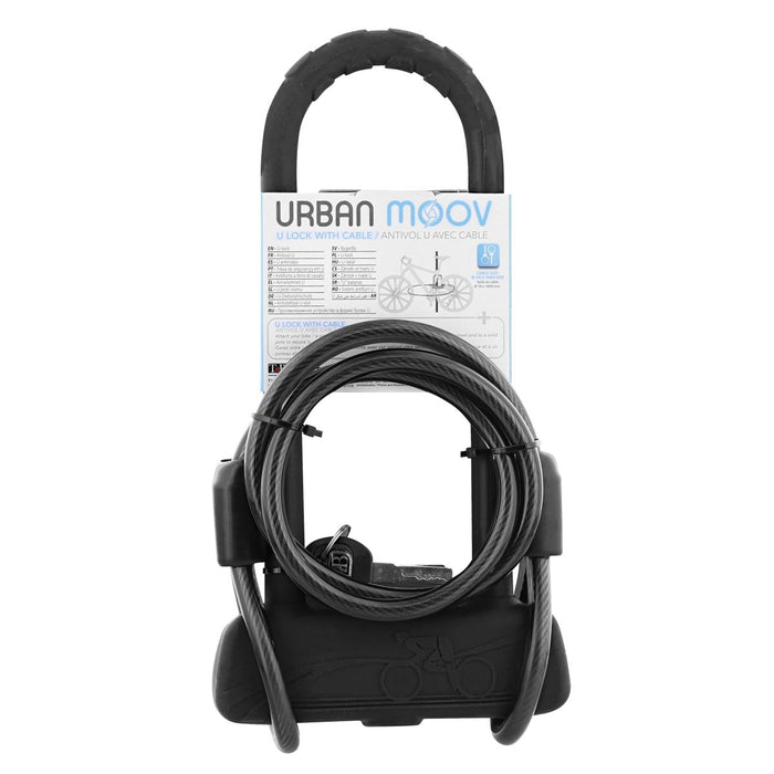 EAN 3303170102473 - T'nB U-lock with cable for bike /e-scooter Negro Candado en U imagen 3