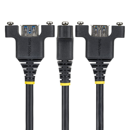 EAN 65030926331 - StarTech.com USBPNLAFAM2M cable USB USB 3.2 Gen 1 (3.1 Gen 1) USB A 5 Gbit/s Negro imagen 2