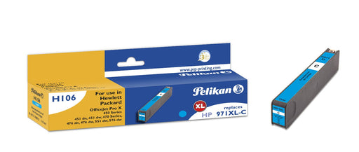 EAN 4018474708151 - Pelikan H106 Cyan cartucho de tinta 1 pieza(s) Compatible Alto rendimiento (XL) Cian imagen 1