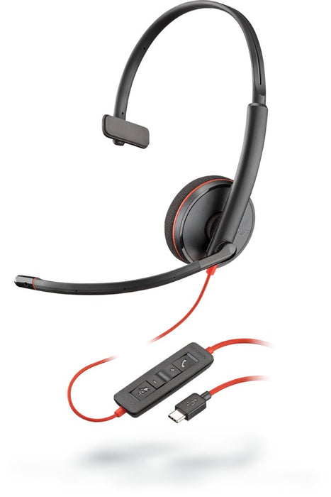 EAN 0017229173156 - Poly Blackwire C3210 Auriculares Alámbrico Diadema Oficina/Centro de llamadas USB Tipo C Negro imagen 1