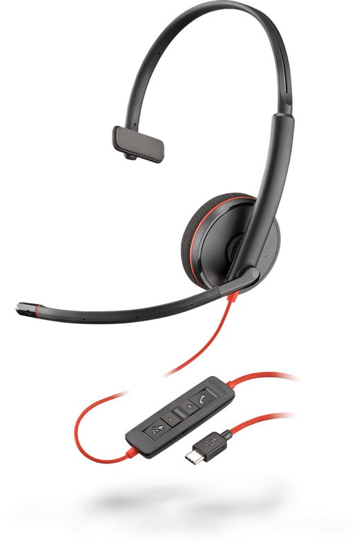 EAN 0017229173156 - Poly Blackwire C3210 Auriculares Alámbrico Diadema Oficina/Centro de llamadas USB Tipo C Negro imagen 1