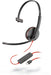 EAN 0017229173156 - Poly Blackwire C3210 Auriculares Alámbrico Diadema Oficina/Centro de llamadas USB Tipo C Negro imagen 1