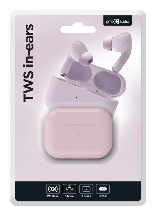 EAN 8716309132749 - Gembird GMB Audio TWS-03-P auricular y casco Auriculares True Wireless Stereo (TWS) Dentro de oído Llamad imagen 7