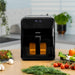 EAN 5908269356959 - Zelmer ZAF6500 freidora Sencillo 6,5 L 1500 W Freidora de aire caliente Negro imagen 5