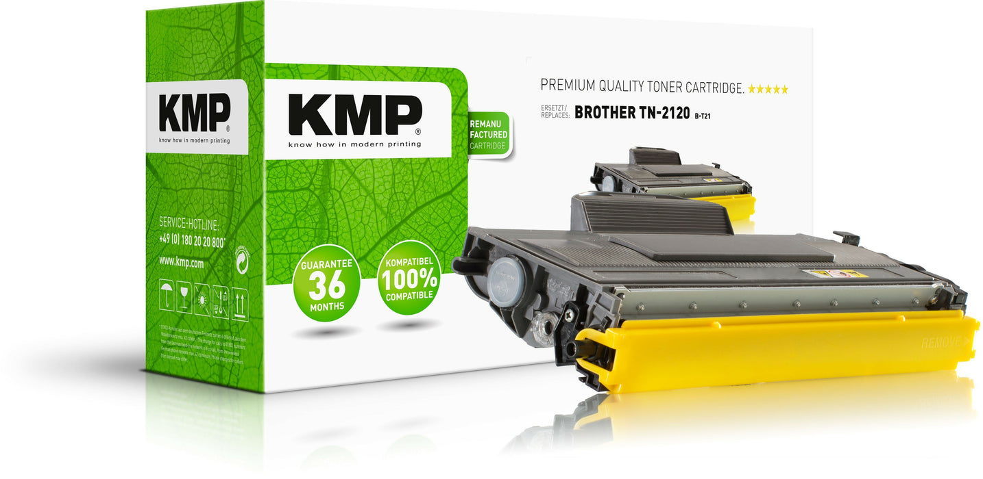 EAN 4011324125306 - KMP B-T21 cartucho de tóner 1 pieza(s) Negro imagen 1