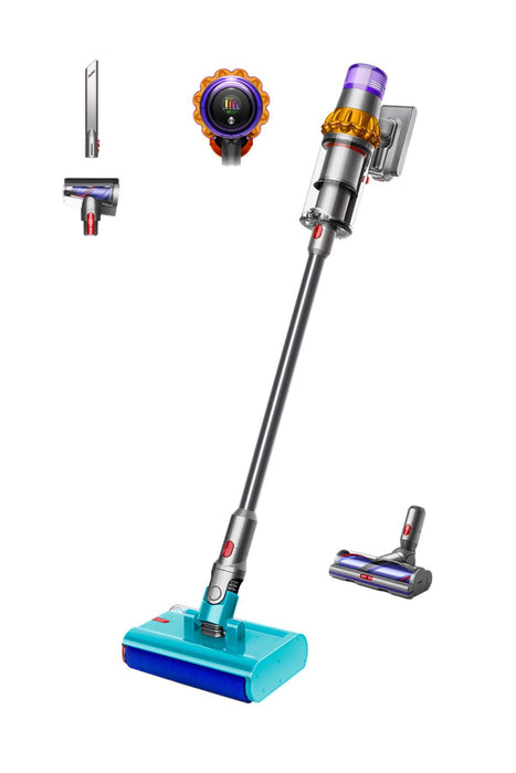 EAN 5025155136218 - Dyson V15s Detect Submarine Aspiradora escoba 2 en 1 Batería Seca y húmeda Sin bolsa 0,77 L Níquel, Amari imagen 1