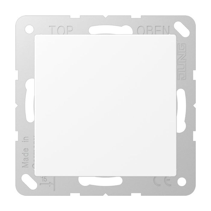 EAN 4011377186231 - JUNG A594-0WWM placa de pared y cubierta de interruptor imagen 1