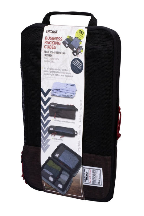 EAN 4024023021961 - TROIKA BUSINESS PACKING CUBES organizador personal Negro, Gris imagen 4