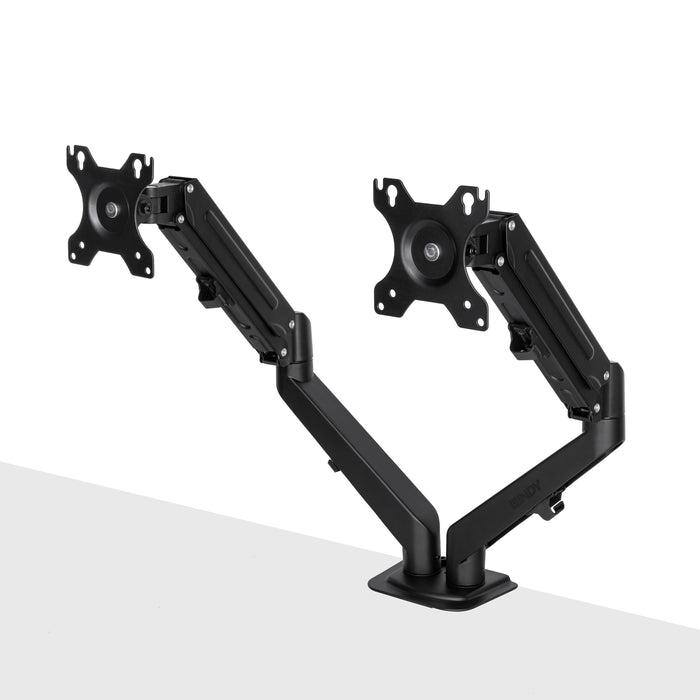 EAN 4002888407083 - Lindy 40708 soporte para monitor 68,6 cm (27") Escritorio Negro imagen 1