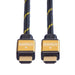 EAN 7611990193462 - ROLINE GOLD HDMI High Speed Cable + Ethernet, M/M 5 m cable HDMI HDMI tipo A (Estándar) Negro, Oro imagen 3