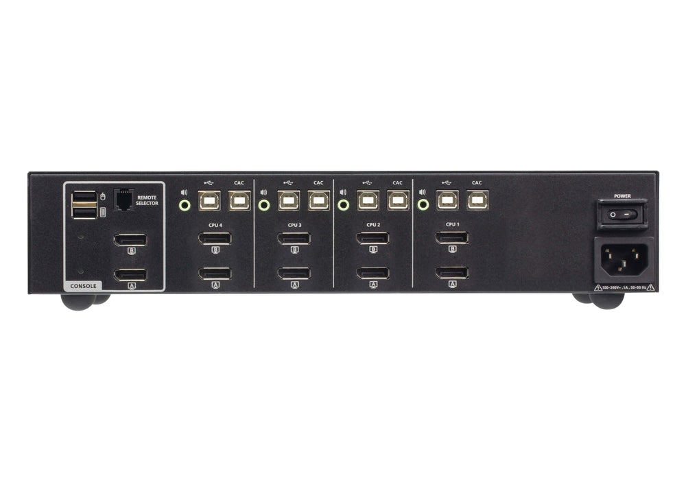 EAN 4710469341359 - ATEN CS1144DP4C interruptor KVM Negro imagen 2