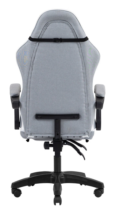 EAN 8435693112952 - Mars Gaming MGCXFSW silla para videojuegos Silla para videojuegos de PC Asiento acolchado Gris, Blanco imagen 4
