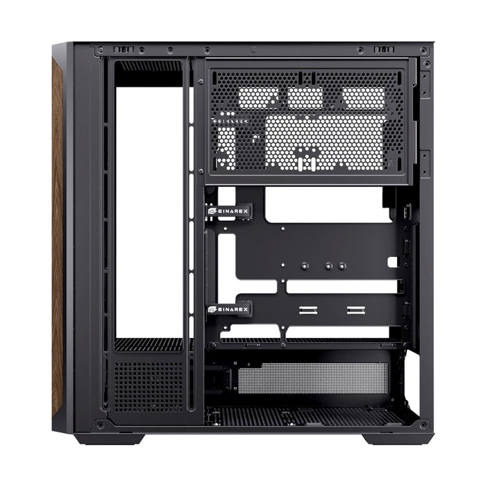 EAN 6977277360134 - Einarex EXCS-PL-800C-B carcasa de ordenador Midi Tower Negro imagen 5