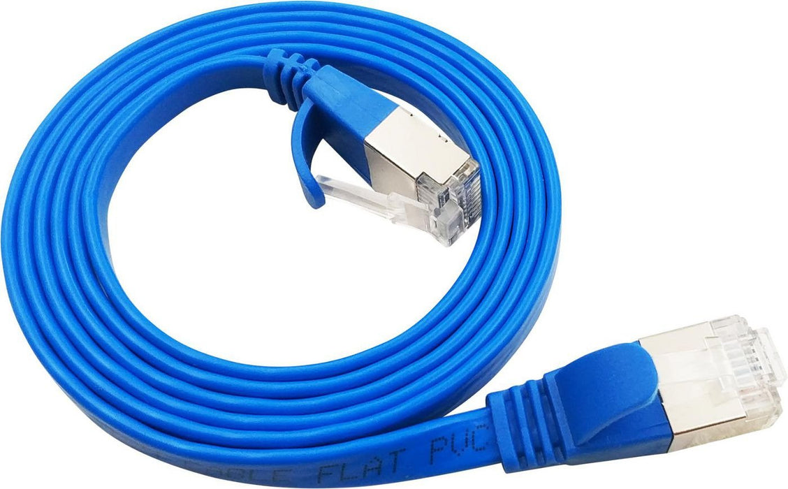 EAN 7072662028589 - LinkIT STP-FL6A-00250-BL cable de red Azul 2,5 m Cat6a U/FTP (STP) imagen 2